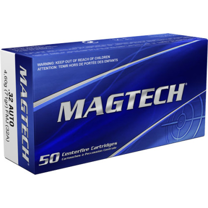 MAGTECH 32 ACP 71GR FMJ 50RD 20BX/CS