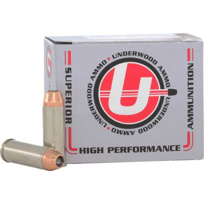 UNDERWOOD 45 LC +P 250GR XTP JHP 20RD 10BX/CS
