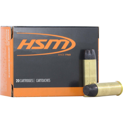 HSM SUBSONIC 500 SW MAG 590GR HARD CAST LEAD FN 20RD 25BX/CS