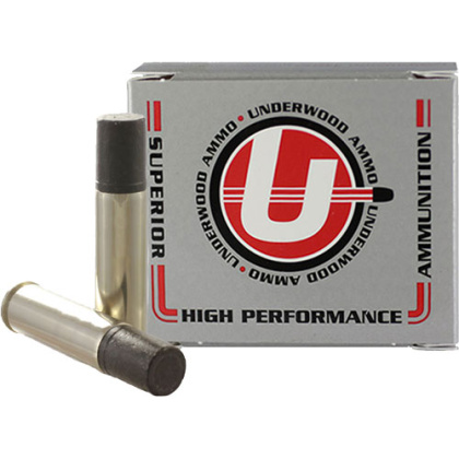 UNDERWOOD 500 SW MAG 700GR LEAD FLAT NOSE 20RD 10BX/CS