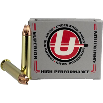 UNDERWOOD 45-70 GOV +P 325GR XTREME HUNTER 20RD 10BX/CS