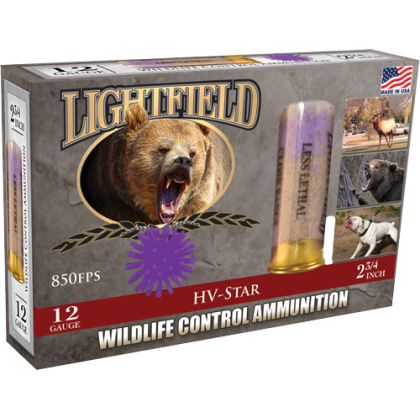 LIGHTFIELD 12GA 2.75" LESS LETHAL STAR 5RD 10BX/CS