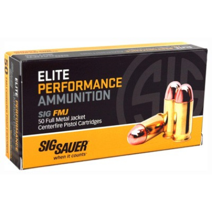 SIG AMMO 9MM 115GR FMJ 50RD 10BX/CS