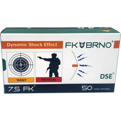 FK BRNO 7.5 F9 101GR FLAT NOSE 50RDS PER BOX LEAD FREE 12BXCS