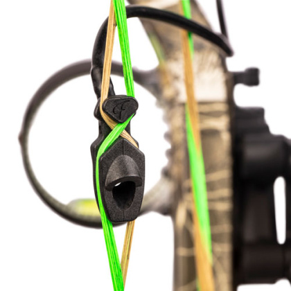 TROPHY RIDGE NO TIE TUBE PEEP 1/4" BLACK
