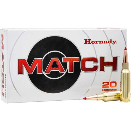 HORNADY MATCH 300 PRC 225GR ELD 20RD 10BX/CS