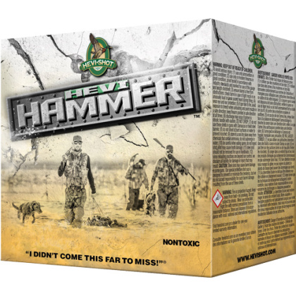 HEVI-SHOT HEAVY HAMMER 12GA 3" 1-1/4OZ #4 25RD 10BX/CS