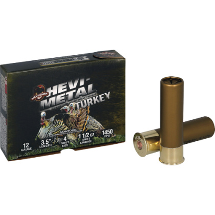 HEVI-SHOT HEVI METAL 12GA 3.5" 1-1/2OZ #4 5RD 10BX/CS<