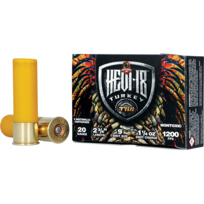 HEVI-SHOT HEAVY 18 TSS 20GA 2.75" 1-1/4OZ #9 5RD 10BX/CS