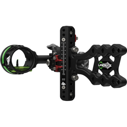 AXCEL LANDSLYDE SIGHT AV-41 1 PIN .019 GREEN NON-DAMPENED!