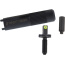 NIGHT FISION AR-15/10 TRITIUM ADJUSTABLE POST YELLOW DOT SG