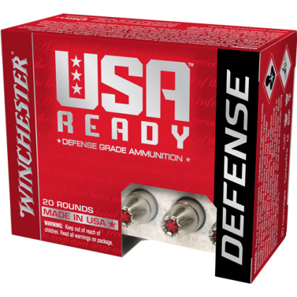 WINCHESTER USA READY 10MM 170GR HEX VENT HP 20RD 10BX/CS