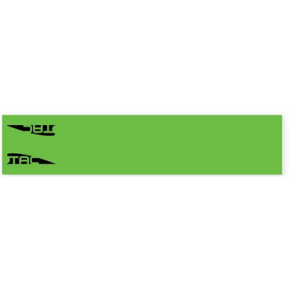 TAC VANES STANDARD ARROW WRAP 4.675" GREEN 13 PACK