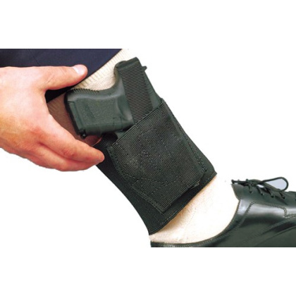 DESANTIS APACHE ANKLE HOLSTER RH NYLON MOST SMALL AUTOS BLK