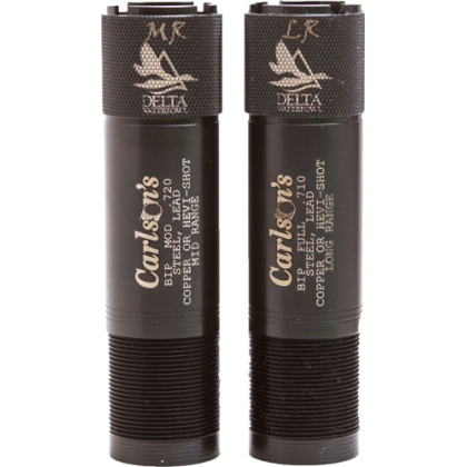 CARLSONS CHOKE TUBE WATERFOWL 2PK 12GA M/L-RANGE INVECTOR+