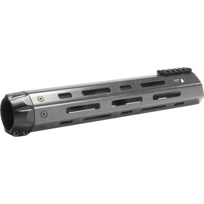 TACSTAR CARBON FIBER HANDGUARD AR-15 12" M-LOK W/ SIGHT RAIL