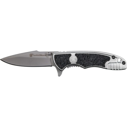 S&W KNIFE VICTORY 2.75" BEAD BLASTED BLADE FRAME LOCK