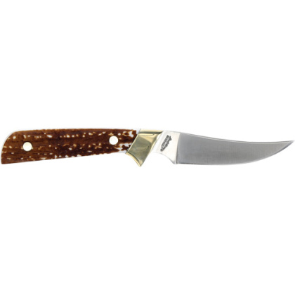 UNCLE HENRY KNIFE NEXT GEN STAGLON 3.4" CAPING BLD W/SHTH