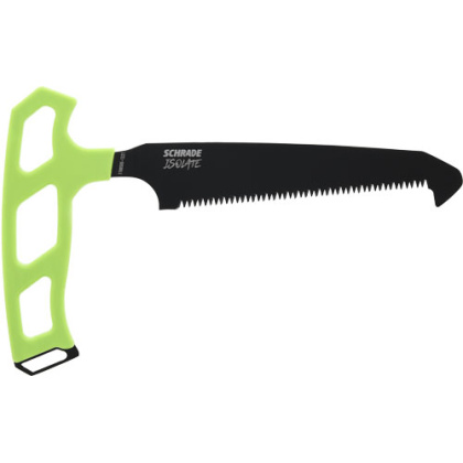 SCHRADE KNIFE ISOLATE LARGE BONE SAW 5" SK5 BLACK/GREEN