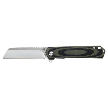 SCHRADE KNIFE LATERAL FOLDER 3.25" AUS-10 OD GREEN/LAM