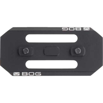 BOG 3" M-LOK ARCA-SWISS TRIPOD PLATE MATTE BLACK