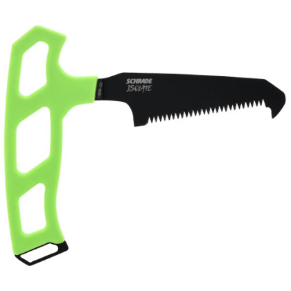 SCHRADE KNIFE ISOLATE SMALL BONE SAW 3" T-HANDLE SK5 GREEN