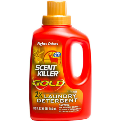WRC CLOTHING WASH SCENT KILLER GOLD 32FL OUNCES