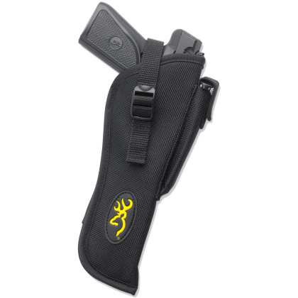 BROWNING BELT HOLSTER W/MAG POUCH BUCK MARK PISTOL RH BLCK