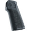 HOGUE AR15 15 DEGREE VERTICAL GRIP NO FINGER GROOVES BLK