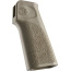 HOGUE AR15 15 DEGREE VERTICAL POLYMER NO FINGER GROOVES FDE