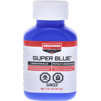 B/C SUPER BLUE LIQUID GUN BLUE 3 OZ. BOTTLE