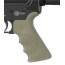 HOGUE AR-15 BEAVERTAIL GRIP W/FINGER GROOVES OD GREEN