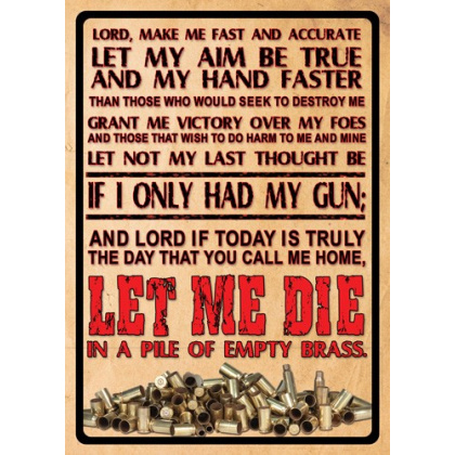 RIVERS EDGE SIGN 12"x17" "LORD'S PRAYER"