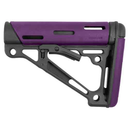 HOGUE AR-15 COLLAPSIBLE STOCK PURPLE RUBBER MIL-SPEC