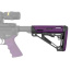 HOGUE AR-15 COLLAPSIBLE STOCK PURPLE RUBBER MIL-SPEC