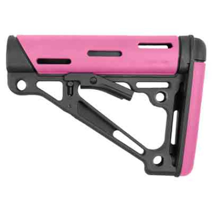 HOGUE AR-15 COLLAPSIBLE STOCK PINK RUBBER MIL-SPEC