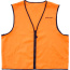 ALLEN DELUXE HUNTING VEST ORANGE LARGE 2 FRONT POCKETS