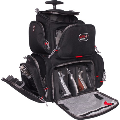 GPS ROLLING HANDGUNNER RANGE BACKPACK BLACK