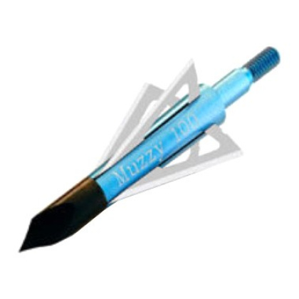 MUZZY BROADHEAD STANDARD 4-BLADE 100GR 1" CUT 6PK