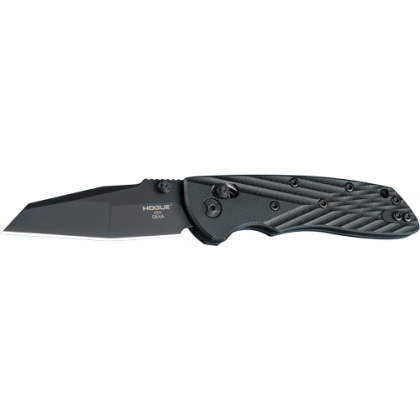 HOGUE DEKA 3.25" ABLE LCK FLDR WHARNCLIFFE G-10 FRME BLACK