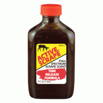 WRC DEER LURE ACTIVE SCRAPE 4FL OZ BOTTLE