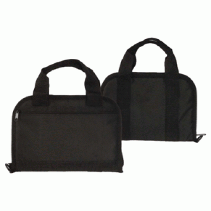 TOC TACTICAL PISTOL CASE 14" BLACK W/MAGAZINE POCKETS