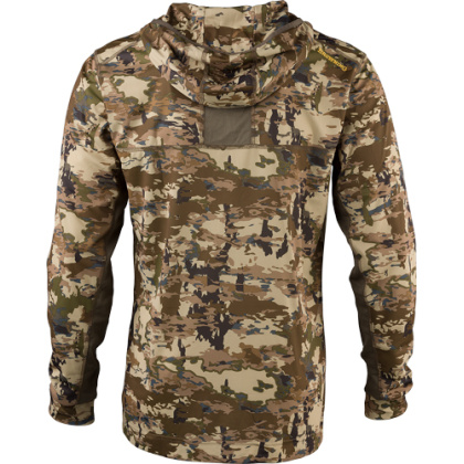 BROWNING EARLY SEASON HOODED LS SHIRT 1/4 ZIP AURIC LARGE*