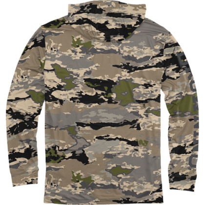 BROWNING HOODED LONG SLEEVE TECH T-SHIRT OVIX X-LARGE