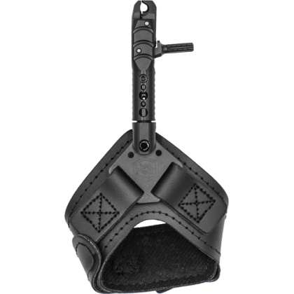 SCOTT RELEASE ASPEN SINGLE JAW BLACK LEATHER BUCKLE STRAP