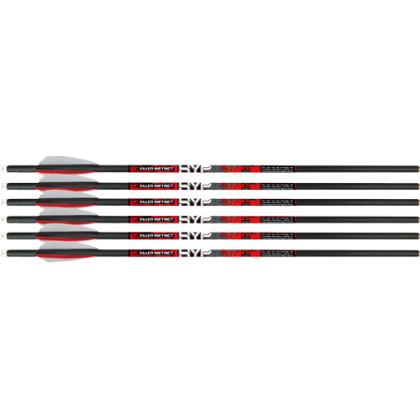 KILLER INSTINCT HYPR-V XBOW BOLTS 20" 6-PACK