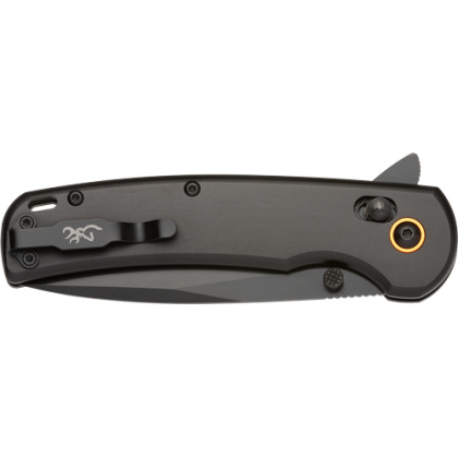 BROWNING KNIFE BUCKMARK CROSSBAR 3.5" BLACK D2*