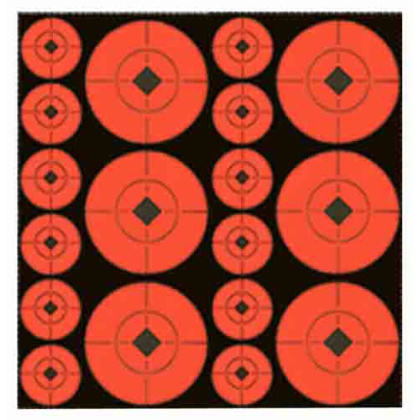 B/C TARGET SPOTS 2" TARGET 90 TARGETS