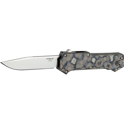 HOGUE COMPOUND 3.5" OTF AUTO G-10 FRAME G-MASCUS DRK EARTH