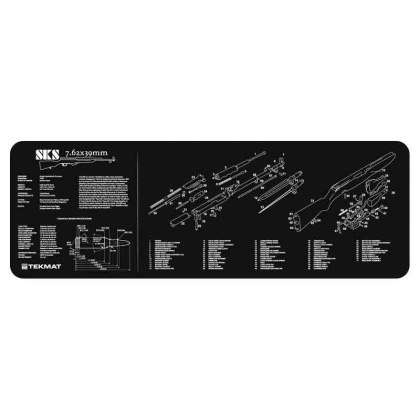 TEKMAT ARMORERS BENCH MAT 12"X36" SKS RIFLE